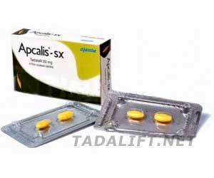 apcalis sx tadalafil 20 mg