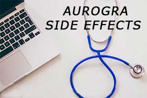 Aurogra tablets side effects